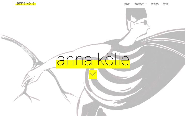 Skærmbillede af annakoelle.de