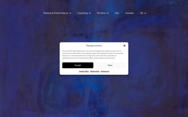 Screenshot of annalamberz.com