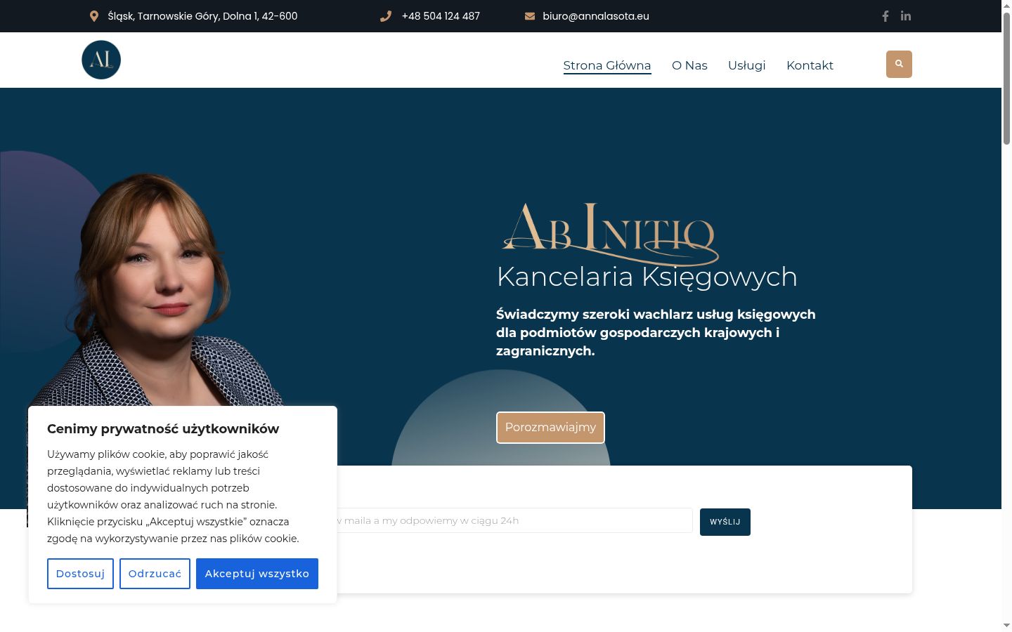 Snímek obrazovky baneru souhlasu zobrazeného před jakoukoli interakcí