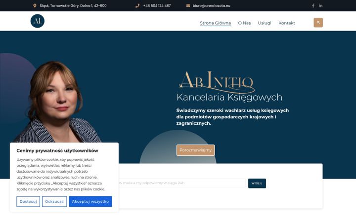 Screenshot of annalasota.eu