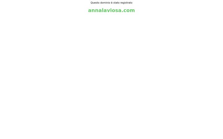 Screenshot of annalaviosa.com