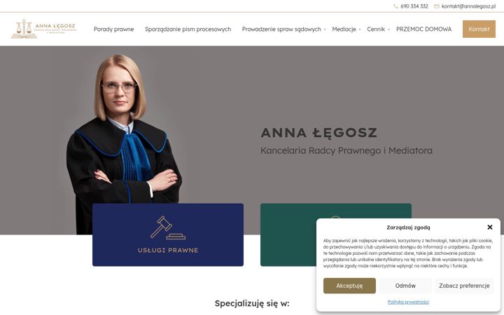 Skærmbillede af annalegosz.pl