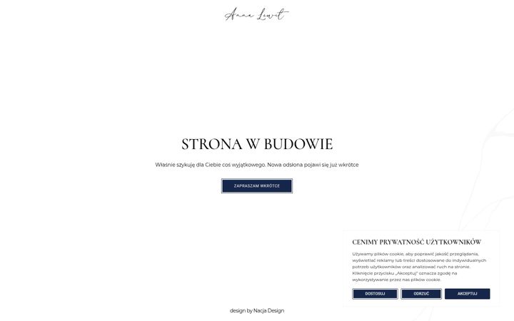 Screenshot of annalewit.pl