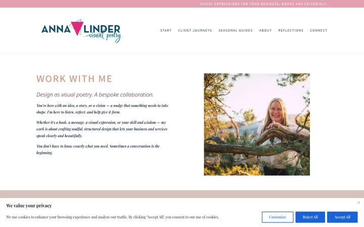 Skærmbillede af annalinder.com