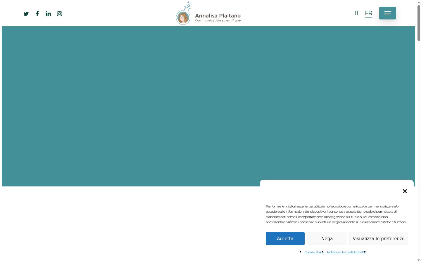 Screenshot des Einwilligungsbanners vor jeglicher Interaktion