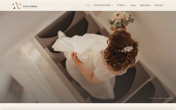 Screenshot of annalorek.de