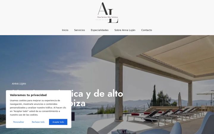Screenshot of annalujancleaning.es