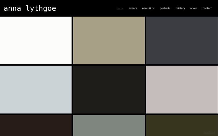Screenshot of annalythgoe.com