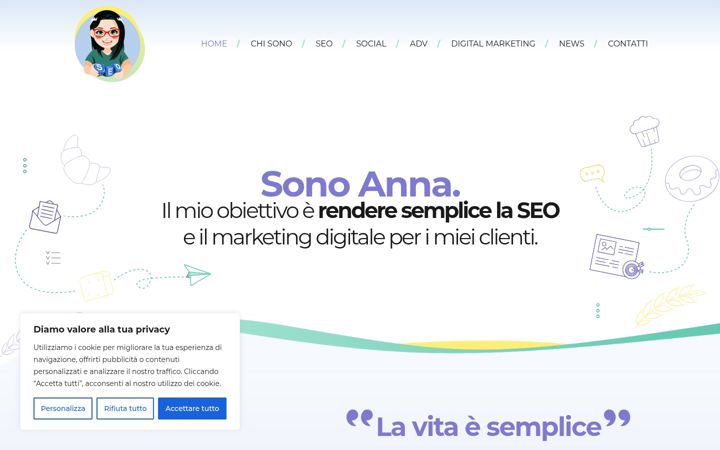 Screenshot of annamagri.it