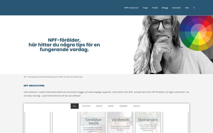 Screenshot von annamalcus.com