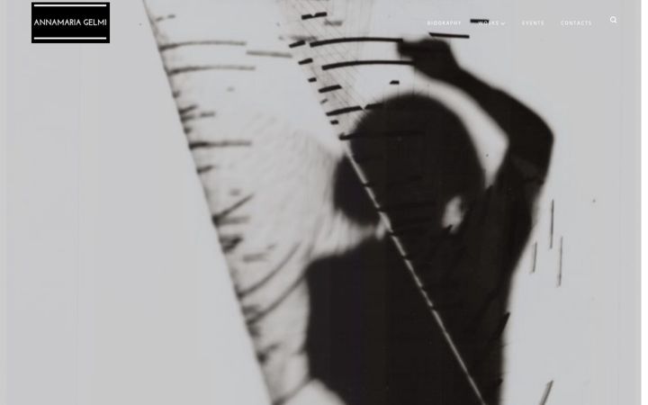 Screenshot of annamariagelmi.com