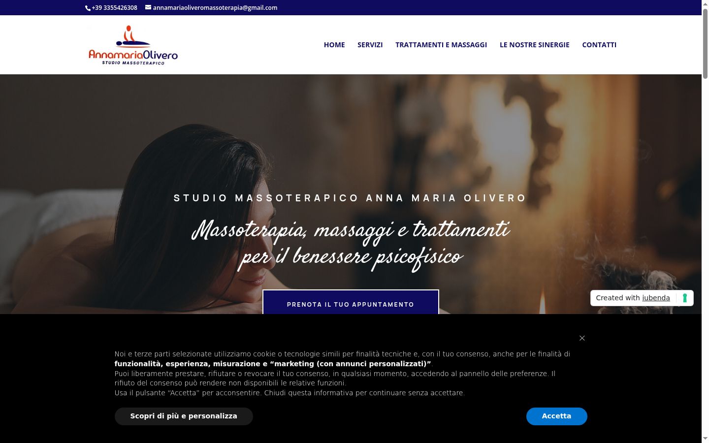 Képernyőkép a bármilyen interakció előtt megjelenő hozzájárulási bannerről