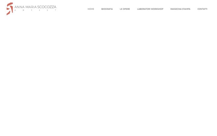Screenshot of annamariascocozzaartist.it