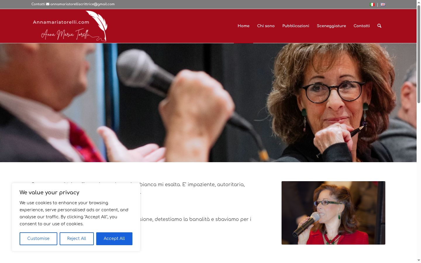 Screenshot tal-banner tal-kunsens muri qabel kwalunkwe interazzjoni
