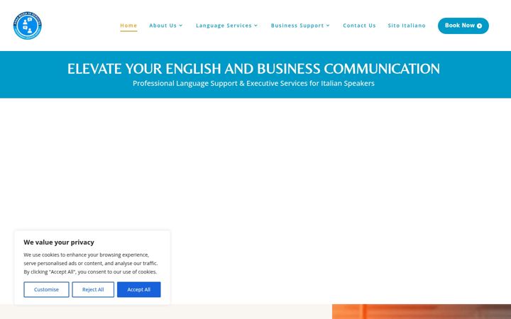 Screenshot von annamariavaservices.com