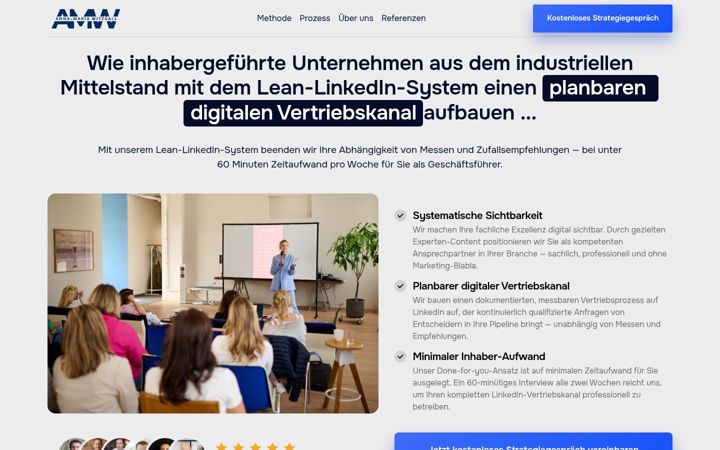 Screenshot of annamariawitzgall.de