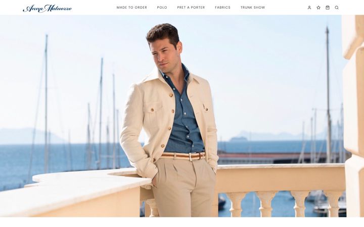 Screenshot van annamatuozzo.com