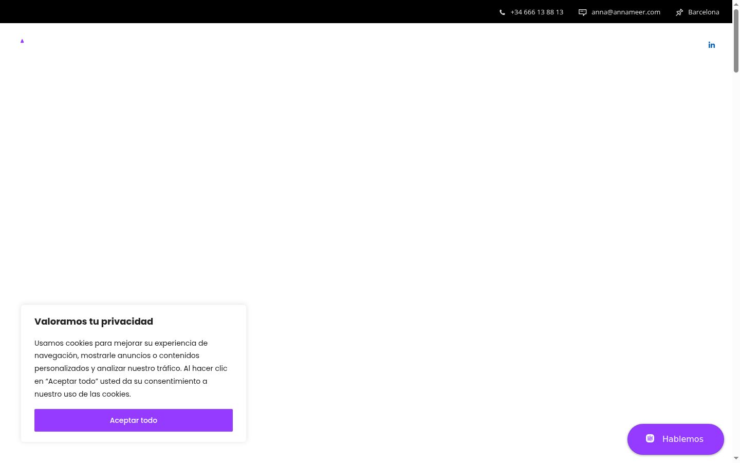 Screenshot van de toestemmingsbanner zoals getoond vóór enige interactie