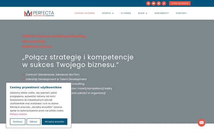Zrzut ekranu annamiastkowska.pl