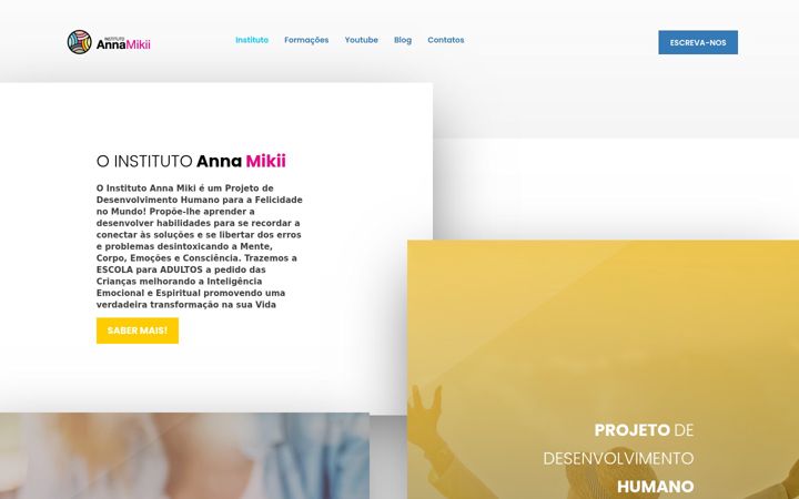 Snímek obrazovky annamikii.org
