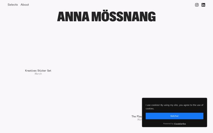Screenshot of annamoessnang.com
