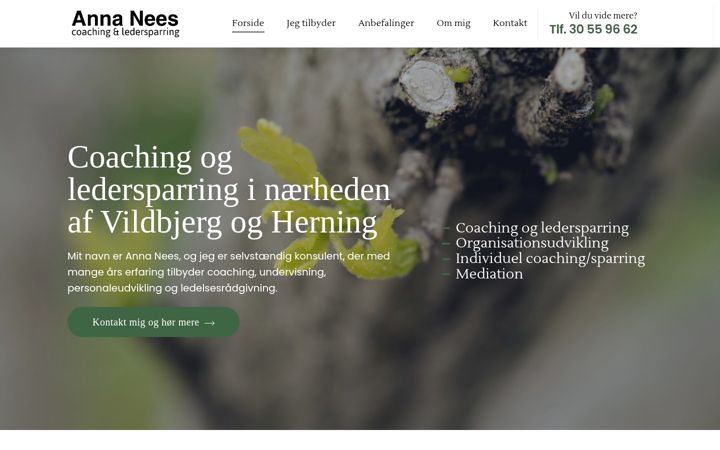 Screenshot of annanees.dk