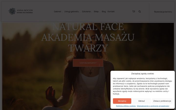 Screenshot of annanocon.pl