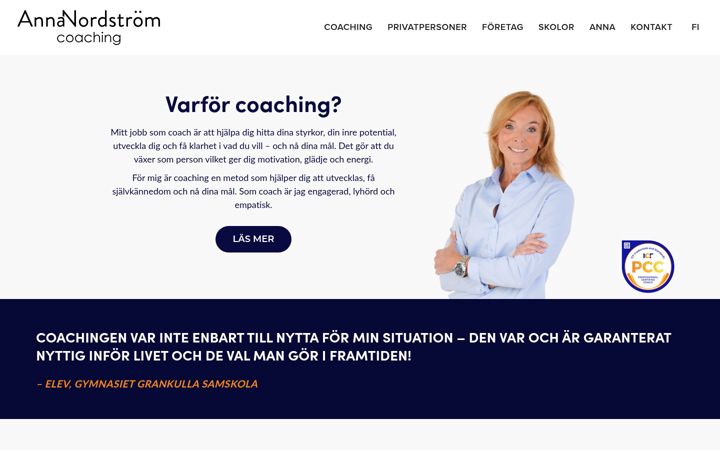 Képernyőkép: annanordstrom.fi