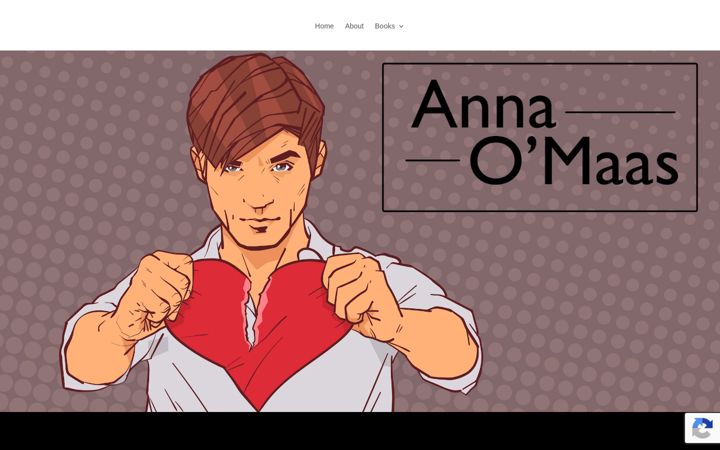 Snimka zaslona za annaomaas.com