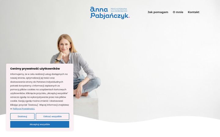 Screenshot of annapabjanczyk.pl