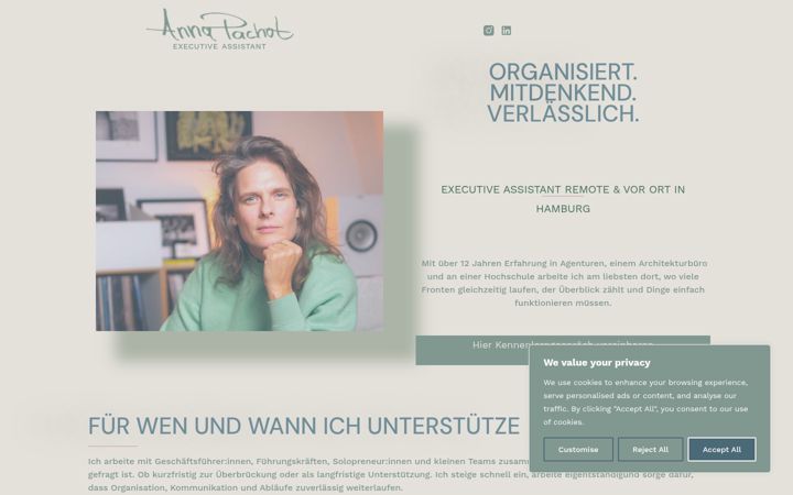 Screenshot of annapachot.de