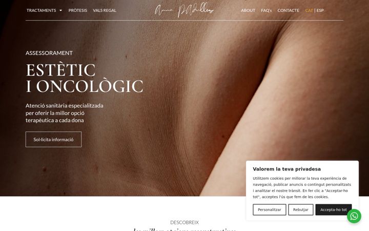 Screenshot of annapadulles.com