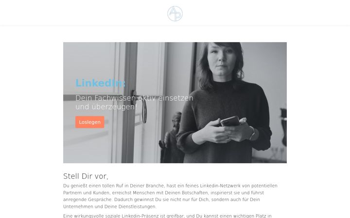 Screenshot of annapashkova.com
