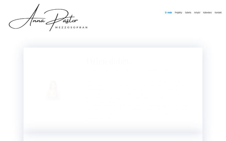 Screenshot of annapastormezzo.pl