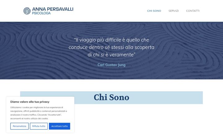 Screenshot of annapersavalli-psicologa.it