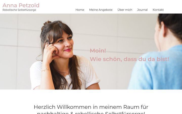 Screenshot of annapetzold.de