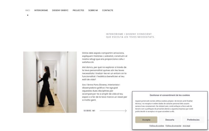 Screenshot of annaponsestudi.com