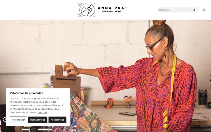 Snímek obrazovky annapratbrand.com