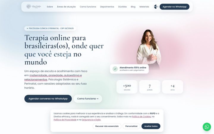 Screenshot of annapsi.com