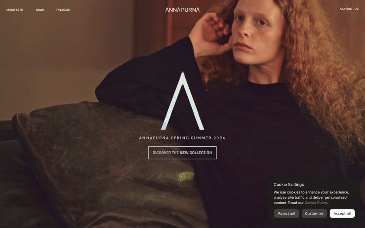 Screenshot of annapurna.co.it