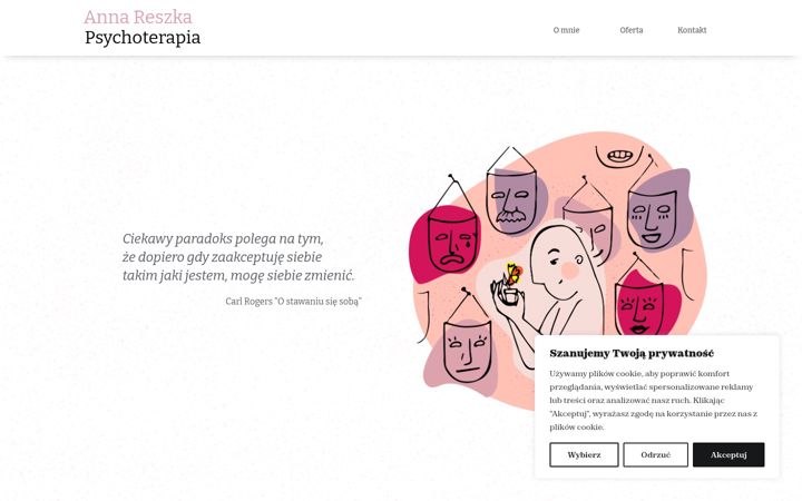 Screenshot of annareszka.pl
