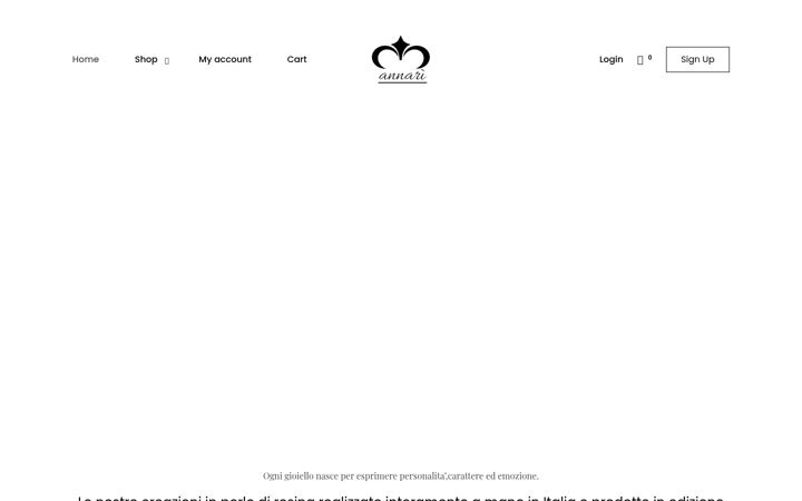 Screenshot stránky annari.it