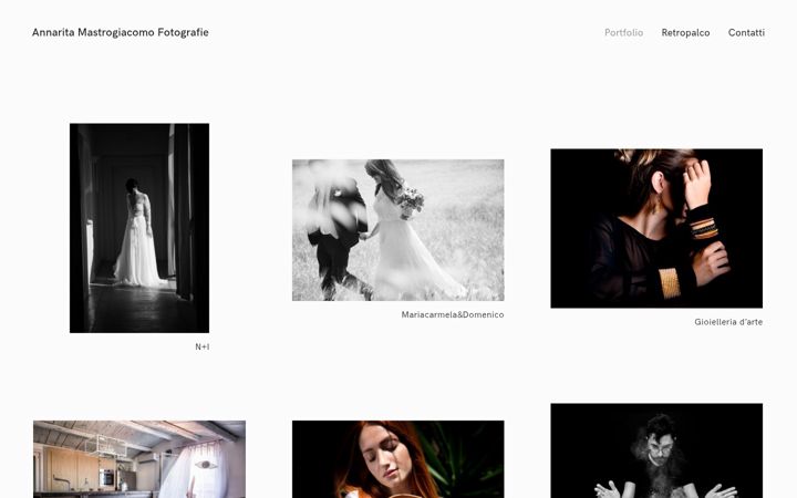 Screenshot of annarita.photo