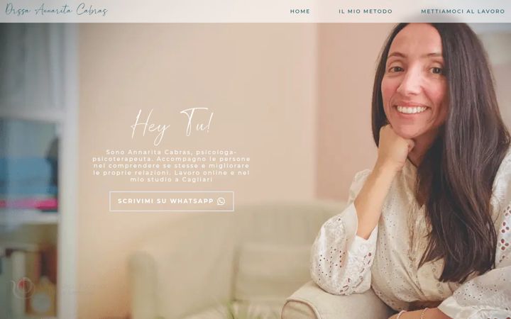 Screenshot of annaritacabras.com