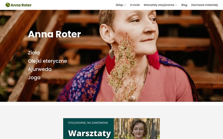Skærmbillede af annaroter.pl