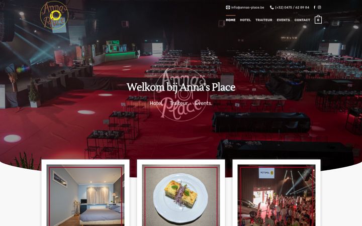 Screenshot of annas-place.be