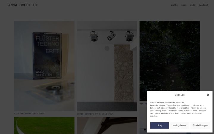 Screenshot di annaschuetten.com
