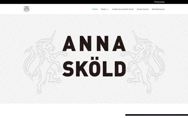Screenshot of annaskold.com