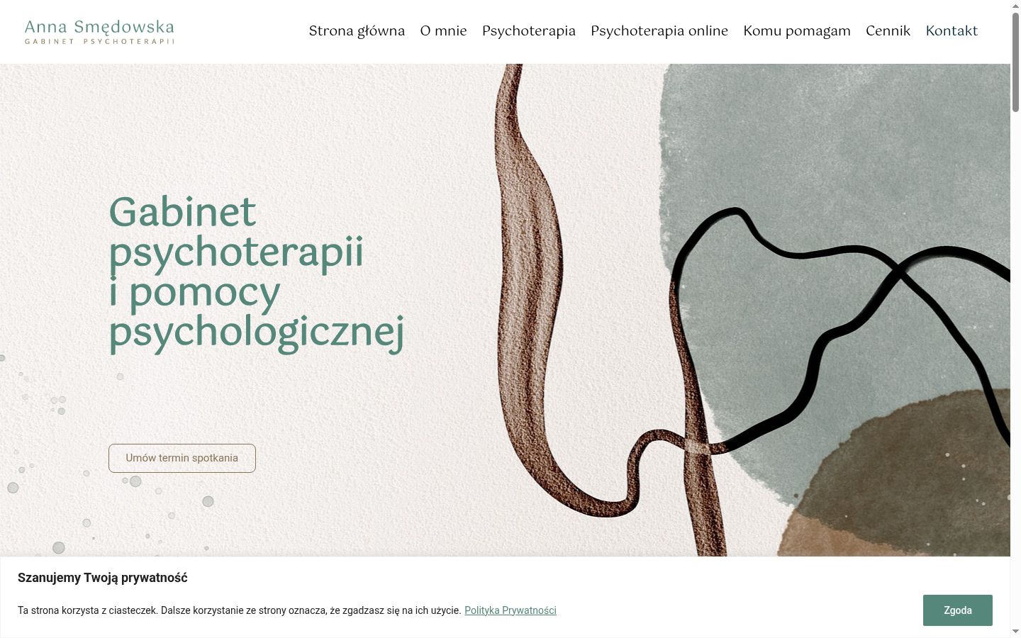 Screenshot des Einwilligungsbanners vor jeglicher Interaktion