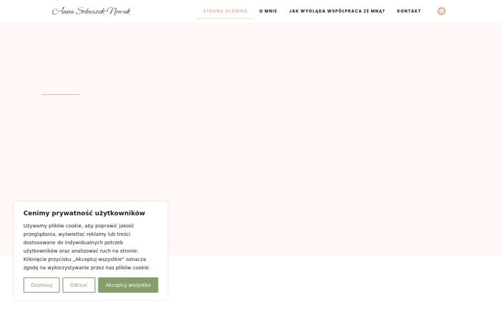 Screenshot di annasobaszeknowak.com